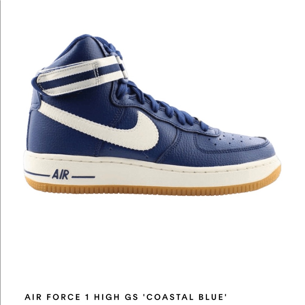 NIKE AIR FORCE 1 HIGH GS “COASTAL BLUE”